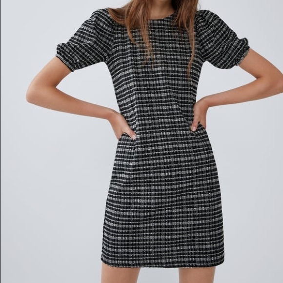 Zara Dresses & Skirts - NWT Zara Black White Min Dress S